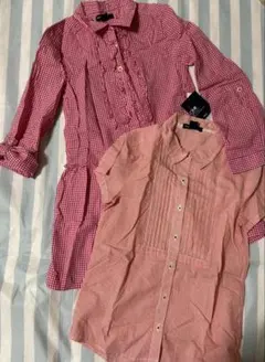 GAP ギャップ ワンピース 半袖シャツ セット 130