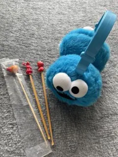 USJ クッキーモンスター耳あて エルモ耳かき まとめ売りのサムネイル