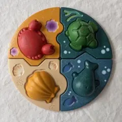 PLAN TOYS Marine Puzzle 18ヶ月以上　パズルのサムネイル