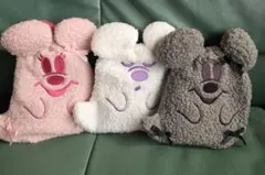 ディズニー　ハロウィン2025　クッキー巾着　ピンク　白　グレー