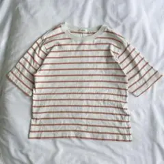 niko and... ボーダーTシャツ 半袖 Mサイズのサムネイル
