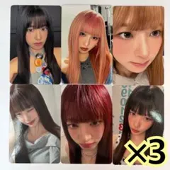 IVE REVIVE+ タワレコ 特典 トレカ 6種 コンプ ×3