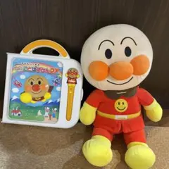 【2点セット】アンパンマンおしゃべりいっぱいことばずかんDX ぬいぐるみ図鑑