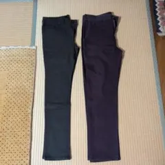 ロシェルスキニーパンツ2XLとGUストレートパンツＬ