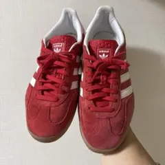 adidas GAZELLE レッド ガゼル スニーカーのサムネイル