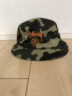 Stussy迷彩　バケットハット　L/XL