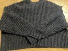 LOWRY FARM ブラックニット Fサイズ