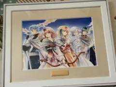 暁のヨナ キャラファイングラフ E 複製原画 原画展 - メルカリ
