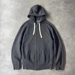 Ralph Lauren ジップパーカー ブラック y2k swag drip - メルカリ