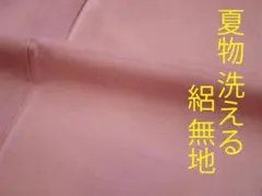 値下げ交渉OK！夏物 S寸 五泉 駒絽 色無地 正絹 F369 - メルカリ