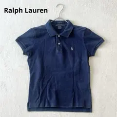 ラルフローレンThe Skinny Polo ポロシャツ ポニー刺繍 ネイビーM