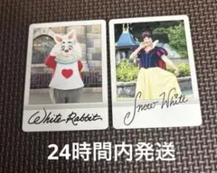 ディズニー コレクションカード ホワイトラビット 白雪姫 2枚セットのサムネイル