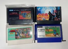 ファミコンソフトまとめ売り ファミコン野球盤 ボンバーマン ベースボール