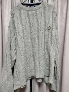 CHAPS RALPH LAUREN ベージュ ニットセーター Lサイズ