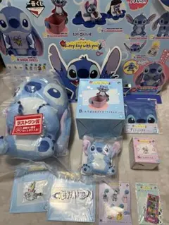 スティッチ Every day with you! 一番くじ ラストワン その他