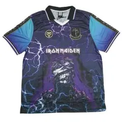 正規品/新品 IRON MAIDEN サッカーシャツ L 正規品/新品 IRON MAIDEN サッカーシャツ L - メルカリ