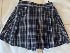 チェック柄スカート110サイズ インナー付き
