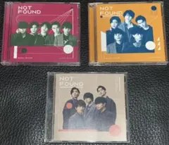 【値下げ中】Sexy Zone セクゾ CD NOT FOUND バベル九朔