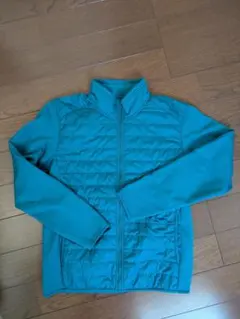 UNIQLO　ユニクロ　フリースジャケット　エメラルドグリーン