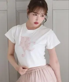 ナイスクラップ アソートサスティナブルTシャツ　ピンクのサムネイル