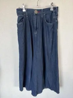 earth music &ecology Leeコラボ　デニムワイドパンツM