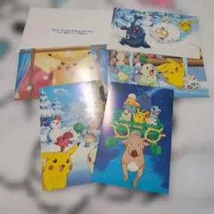 ポケモン 不思議のダンジョン クリスマス2007 イラストハンカチ セット