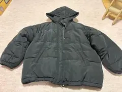 INGNI フード付き ブラック ダウンジャケット M