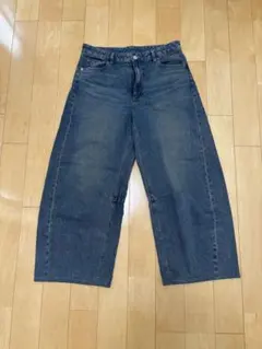 GU バレルレッグジーンズ レディースXL 2本セット