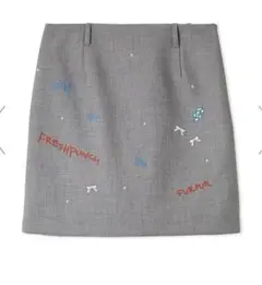 FURFUR FRESH PUNCH 刺繍スカート