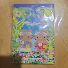 激レア　2002年　日焼けキティメモ帳　ガングロギャル　ハイビスカス　平成レトロ 平成ギャルチャーム ハローキティ(日焼け) × ハイビスカス ハロー