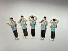 長尾謙杜 なにわ男子 フレークシール 5枚セット