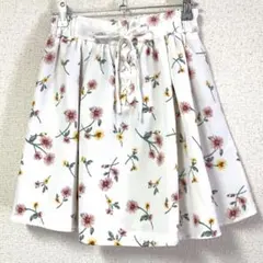COLZA コルザ【S】レディース ♡ミニスカート♡花柄♡新品タグ付き
