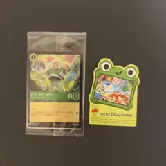 ディズニー ロルカナ バズライトイヤー トイストーリー カード ステッカー