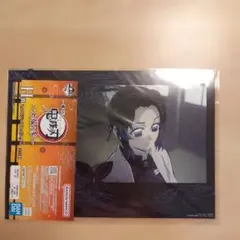 鬼滅の刃　胡蝶しのぶ　一番くじ上弦の家 ミニビジュアルポスター