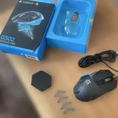 早い者勝ち‼️Logitech G502 有線マウス 交換可能なウェイト付き