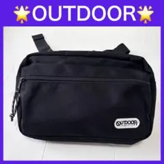 ★超美品★OUTDOOR★使いやすい大きさのウエストバック★ブラックのサムネイル