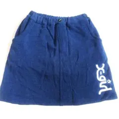 美品　エックスガール　ライトデニム 星　ハート スカート　ブランド　インパン