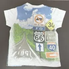 F.O.KIDS Tシャツ 95cm バクプリ有 ルート66のサムネイル