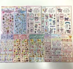 シール ステッカー 大量まとめ売り 平成女児ファンシー レモン株式会社 セリア