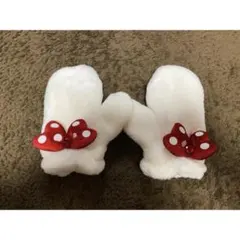 ミニーちゃん　ミトン　手袋　大人用