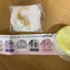 サンリオ ソフトカラーチュールフリルストラップ ハローキティ
