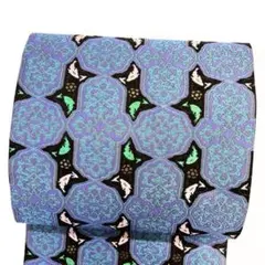 袋帯　花紋　花模様　抽象模様　幾何学　金糸　着物　016b p