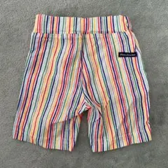 Moujonjon ストライプ柄パンツ