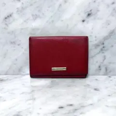 BURBERRY バーバリー カードケース レッド 赤 ノバチェック