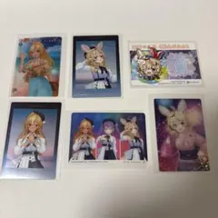 ホロライブ　ウエハース　尾丸ポルカ　不知火フレア