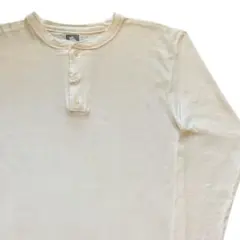 90's COTTON DELUXE L/S HENRY T SHIRT USAのサムネイル
