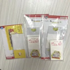 ちいかわ 一番くじ みんなでラーメン H賞 ステーショナリー 3点セット