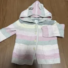 baby GAP フード付きニットカーディガン 12-18ヶ月