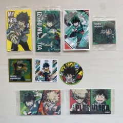 僕のヒーローアカデミア 緑谷出久 爆豪勝己 轟焦凍 ウエハースカード ステッカー