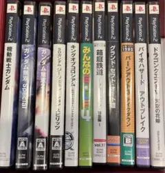 プレイステーション2 ゲームソフト　まとめ売り
